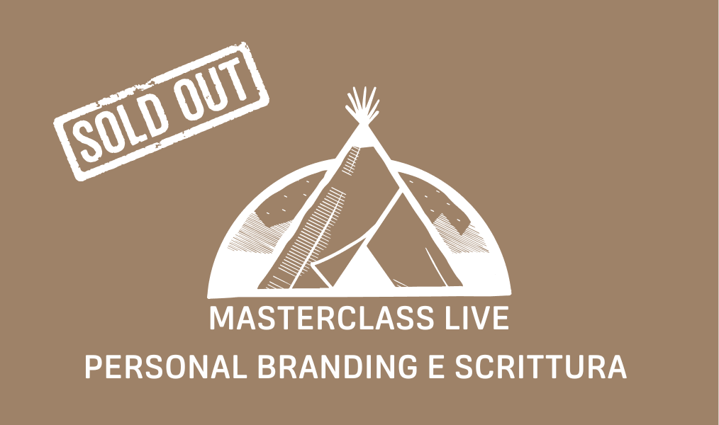 Masterclass: Personal Branding e Scrittura con Riccardo Scandellari e Alessandra Perotti!